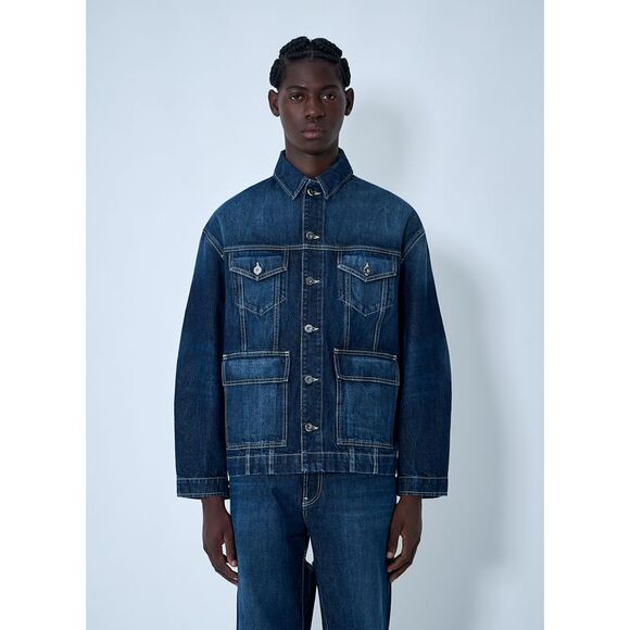 Jean Paul Gaultier Men Cut.Out Denim Jacket